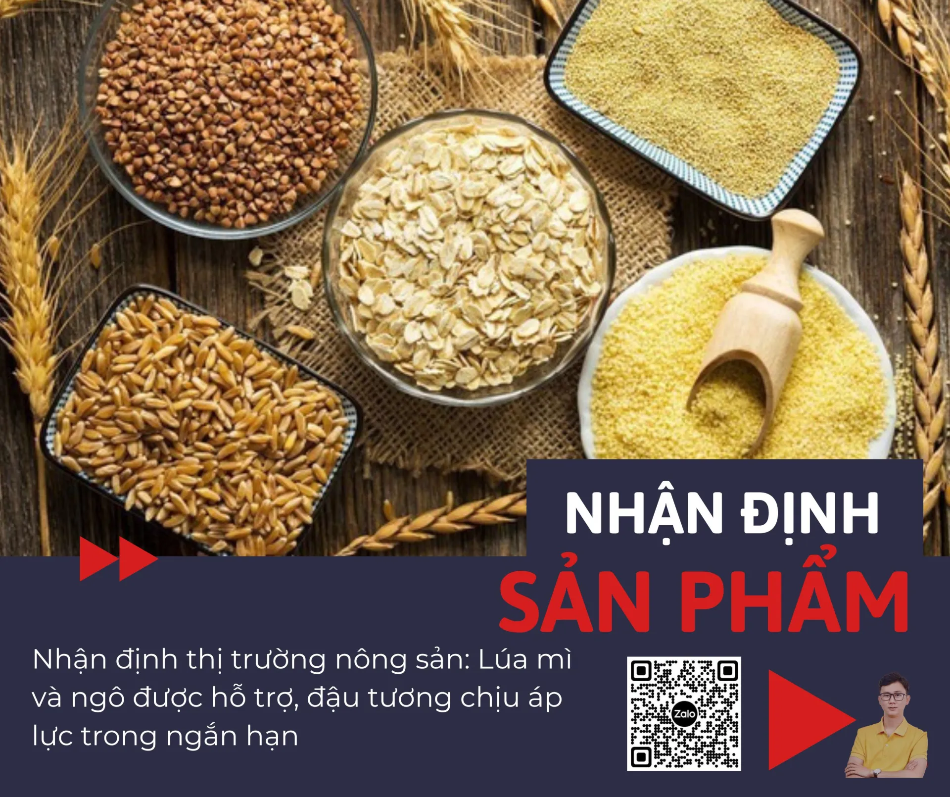 Nhận định thị trường nông sản: Lúa mì và ngô được hỗ trợ, đậu tương chịu áp lực trong ngắn hạn
